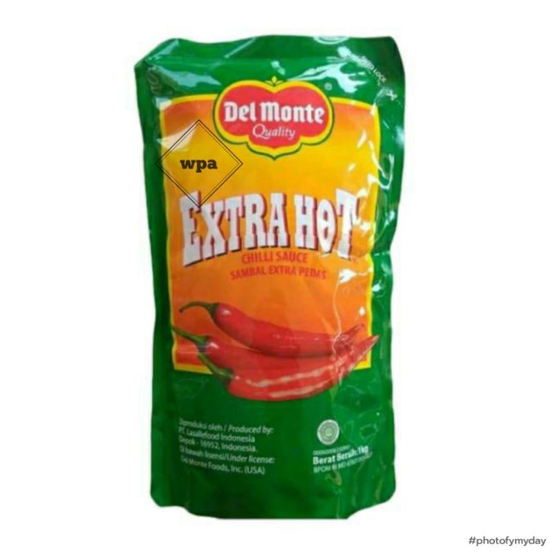 

Delmonte Saus Extra Hot Pouch 1 kg