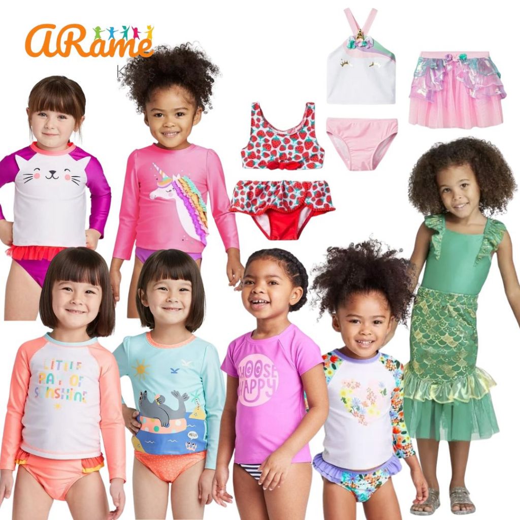 [SALE] Baju Renang Anak Perempuan Swim Suit CnJ Baby Bikini Set 1-5t