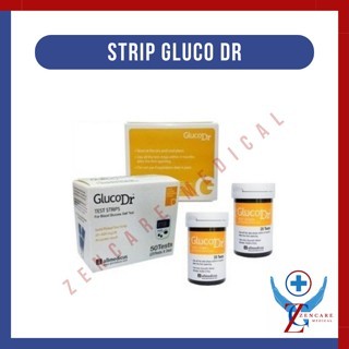 Strip Gluco Dr Gula Darah / Alat Ukur Gula Darah