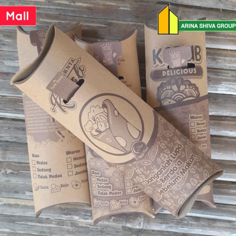 

100 LEMBAR KERTAS KEBAB TARIKAN DUPLEK COKLAT UKURAN 24 × 9,2 CM HIGH QUALITY TEBAL PRODUK TERBARU | KOTAK KEBAB KEKINIAN | DUS KEBAB VIRAL TIKTOK | KEMASAN KEBAB | BOX KEBAB 100 PCS MURAH | TOKO KEBAB OFFICIAL | ARINA SHIVA GROUP 66