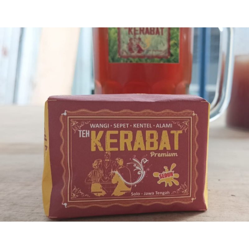 

teh kerabat versi premium wangi sepet kentel