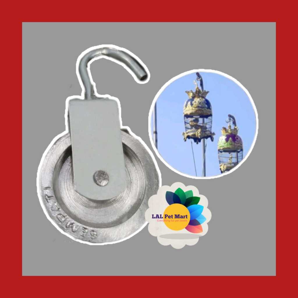 KATROL RODA KECIL MINI KEREKAN SANGKAR BURJNG PERKUTUT BENDERA