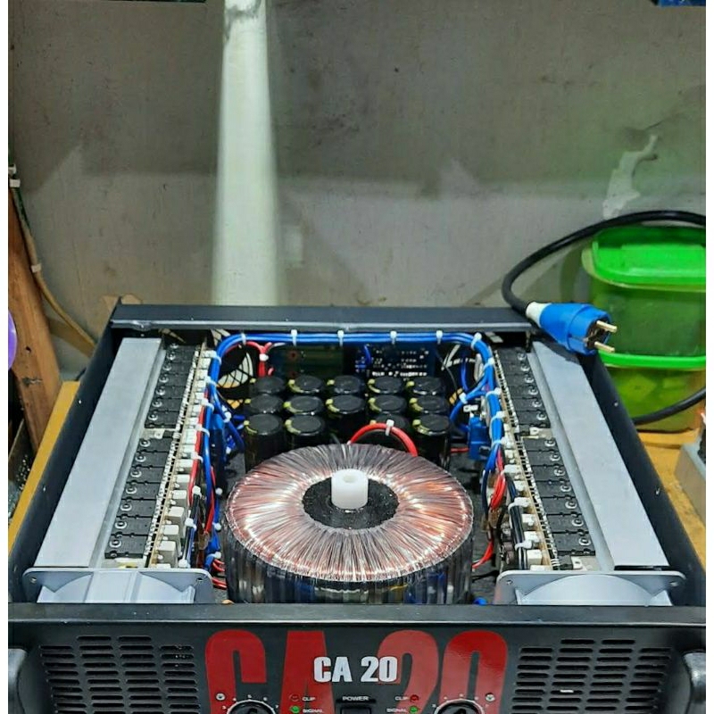 amplifer rakitan ca 20 travo 30 amper