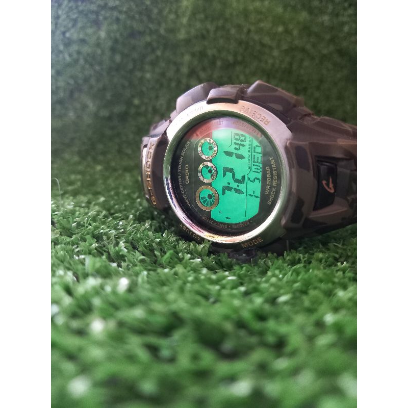 jj03013 jam tangan pria casio g shock gw 3000 kamuflase