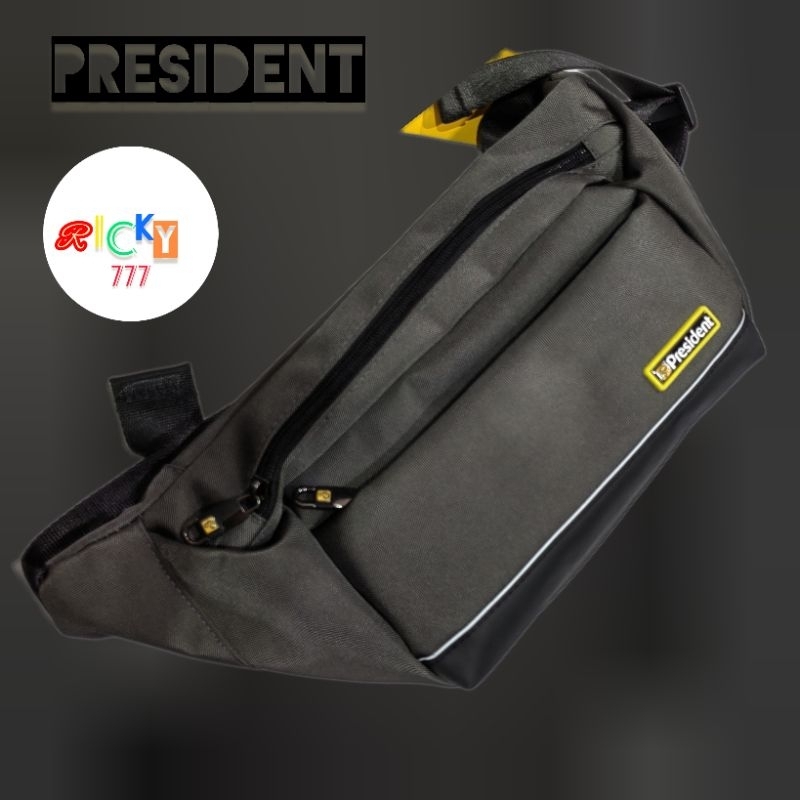 tas  dada dan punggung dan pinggang merk President original