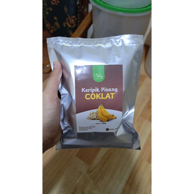 

keripik pisang lumer coklat