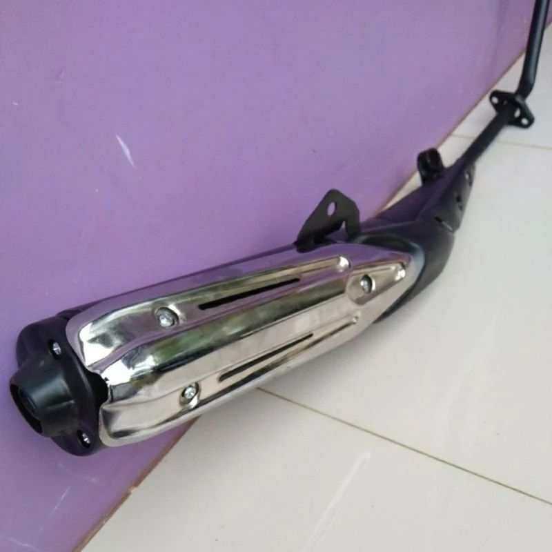knalpot standar mx new 135 non original