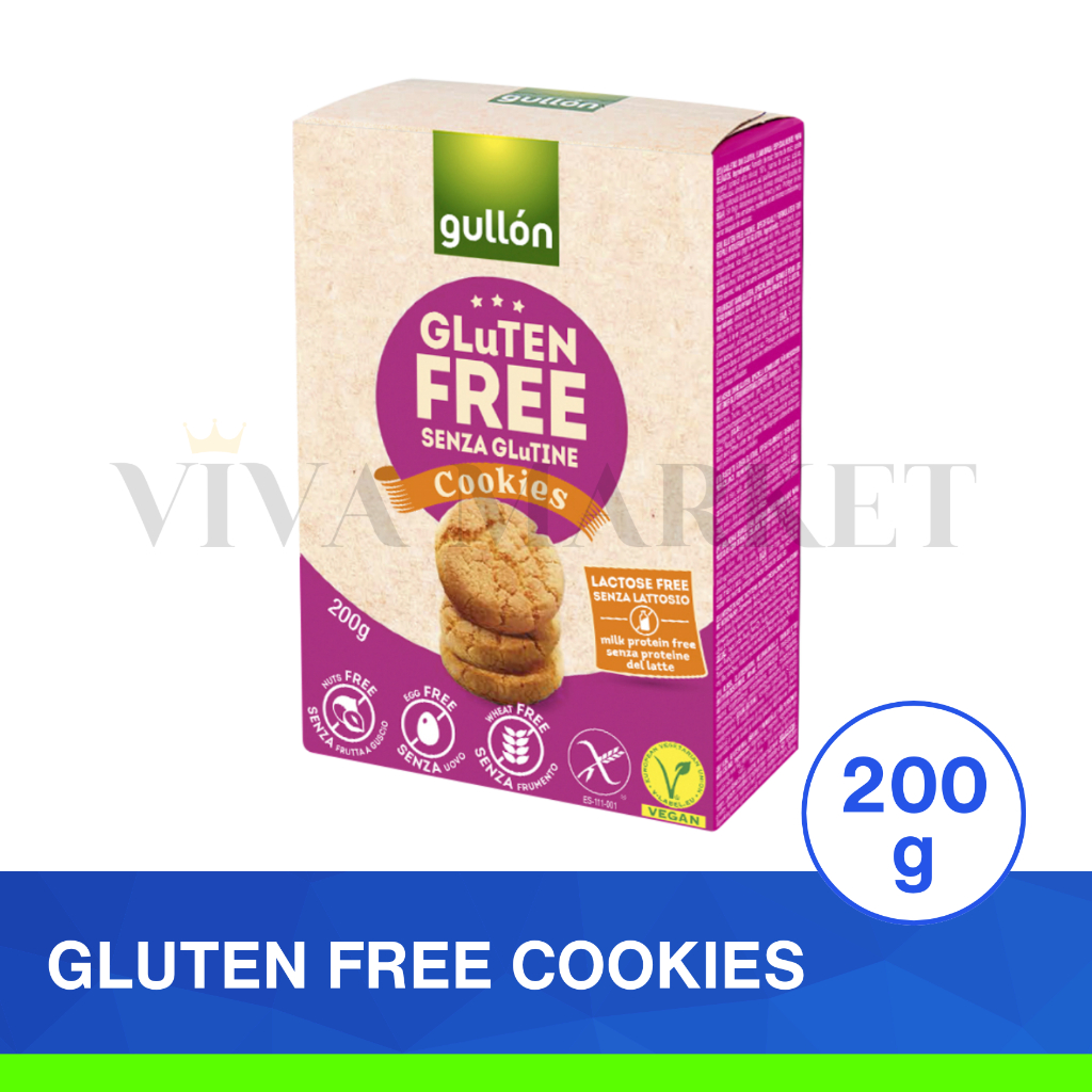 

Gullon Cookies Gluten Free 200g. Bebas Gluten Bebas Laktosa. Original Spanyol