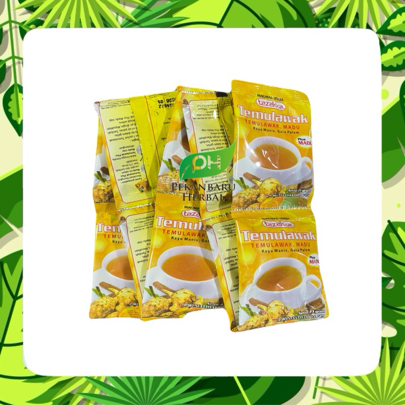 

TEMULAWAK Bubuk Minuman sehat Instan isi 23gr Halal BPOM | 1 renteng isi 10 shacet
