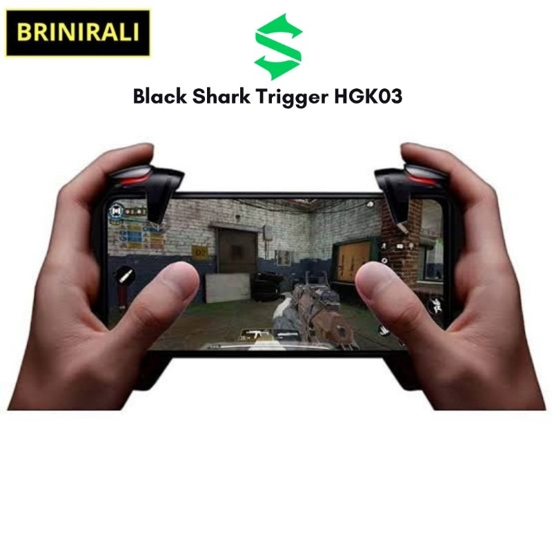 Trigger Black Shark HGK03 Original, Gaming  L1 R1, L1R1, Jyostick, Brinirali