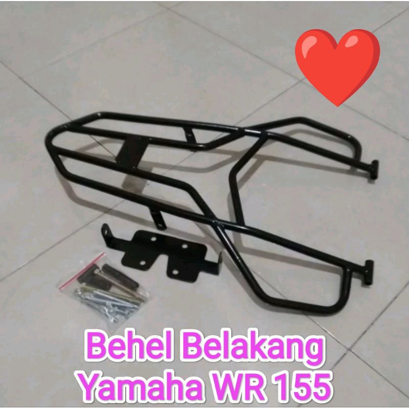 BEHEL BELAKANG YAMAHA WR 155 BREKET YAMAHA WR155 BRACKET BOX WR 155