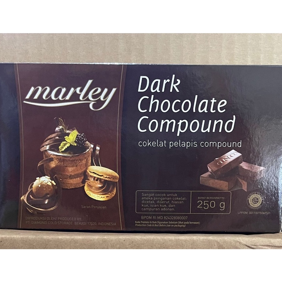 

TERMURAH Marley Dark Chocolate Compound Dark 25gr