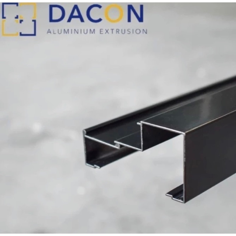 Aluminium Dacon Kusen 3" 0414 Kusen Z Polos Aluminium Batangan