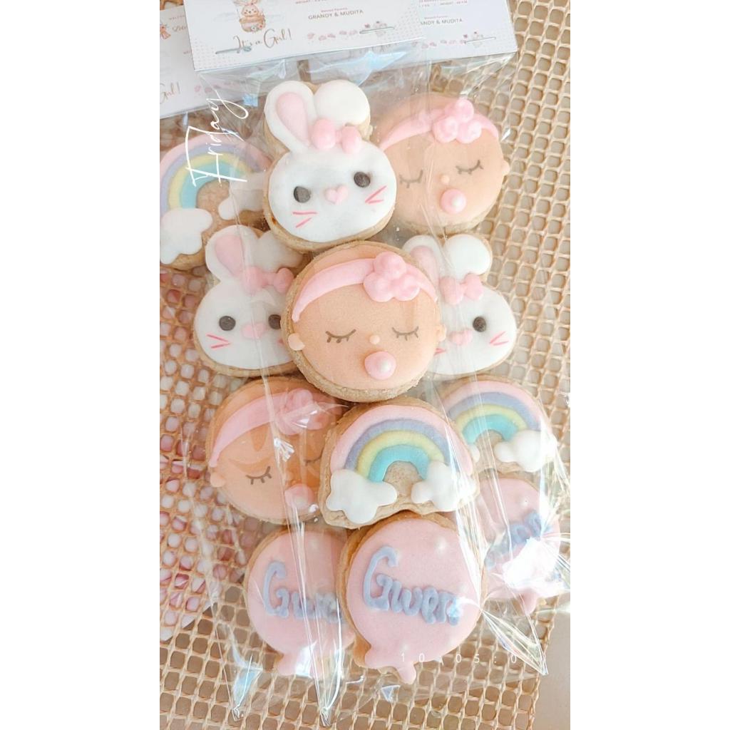 

COOKIES SOUVENIR HIAS KUKIS KARAKTER BABY SHOWER