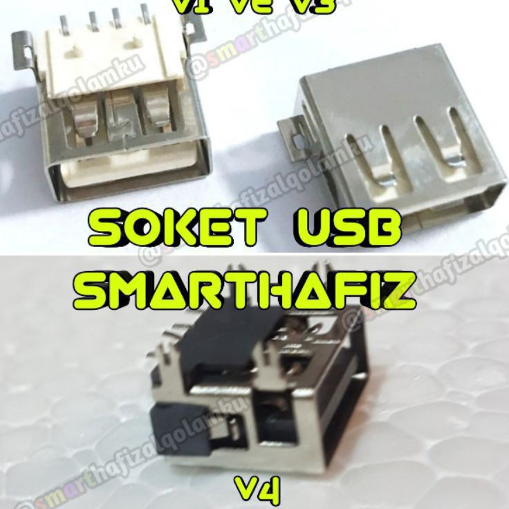 LIMIT Soket USB Smart HafizLUBANG USB SMART HAFIZ PORT FLASHDISK SMARTHAFIZ VERSI 12345