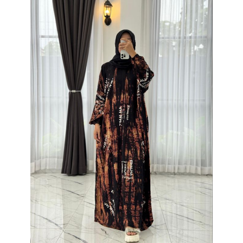 KAFTAN PRINT ORIGINAL ANJANISTORE BY ANJANI SABILA