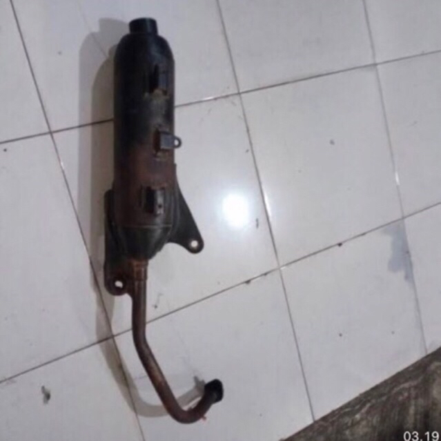 Knalpot standar Mio smile original copotan