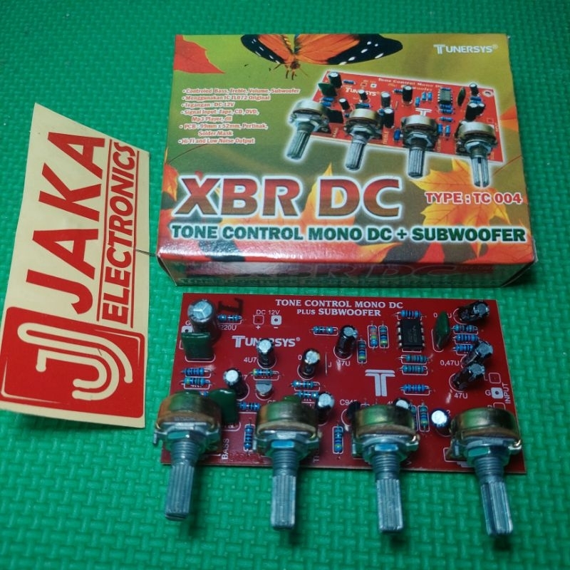 Kit Tone Control XBR DC Mono DC + Subwoofer Tunersys TC 004