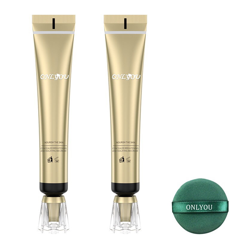 【BPOM】Fuji Recommend & ONLYOU  Foundation  pelembab tahan lama Concealer waterproof Foundation Oil C