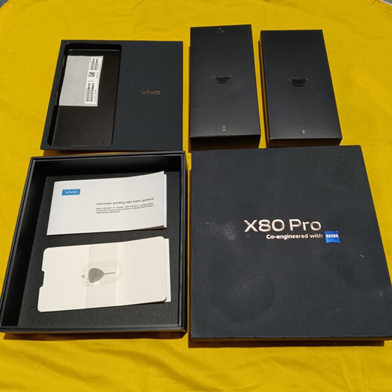 Dus Box Vivo X80 Pro Oroginal belas Copotan asli
