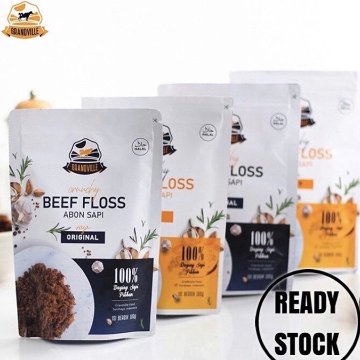 

TERBARU Khas Jaya Grandville Abon Sapi Ayam original spicy 1g Beef Chicken Crunchy
