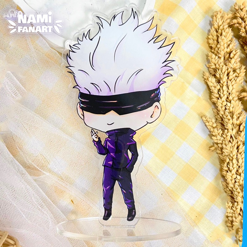 Jujutsu Kaisen Satoru Gojo Standee Standing Akrilik Anime Merchandise