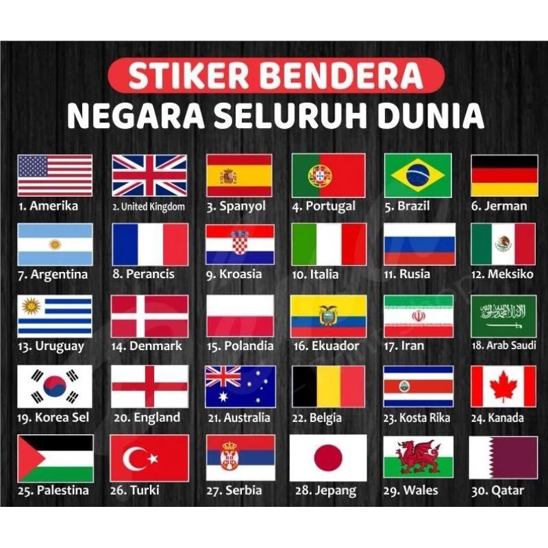 

Costum Stiker Mini Bendera 4x2,5 cm free bendera 25 pcs