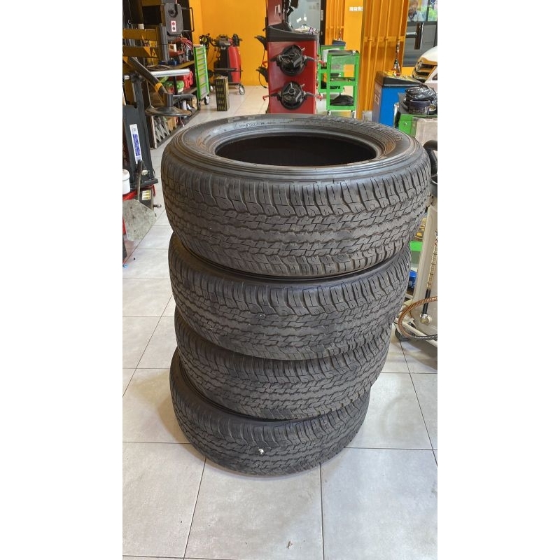 Ban mobil copotan asli ukuran 265/60 R18 pajero/fortuner