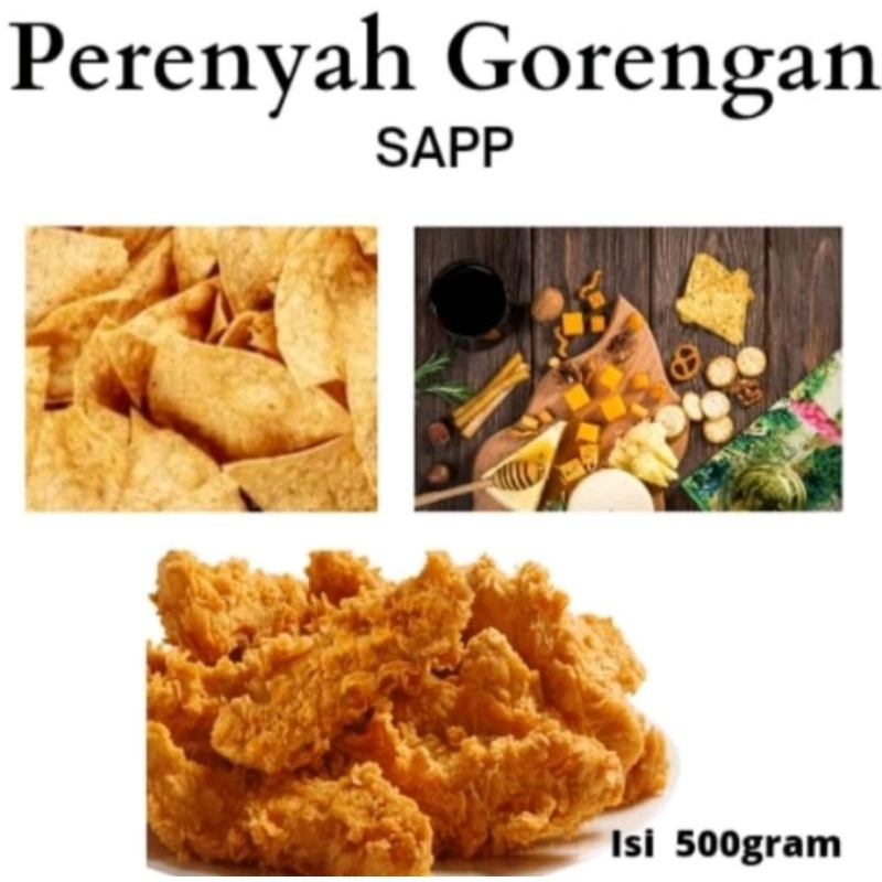 

SAPP/perenyah gorengan 500gram