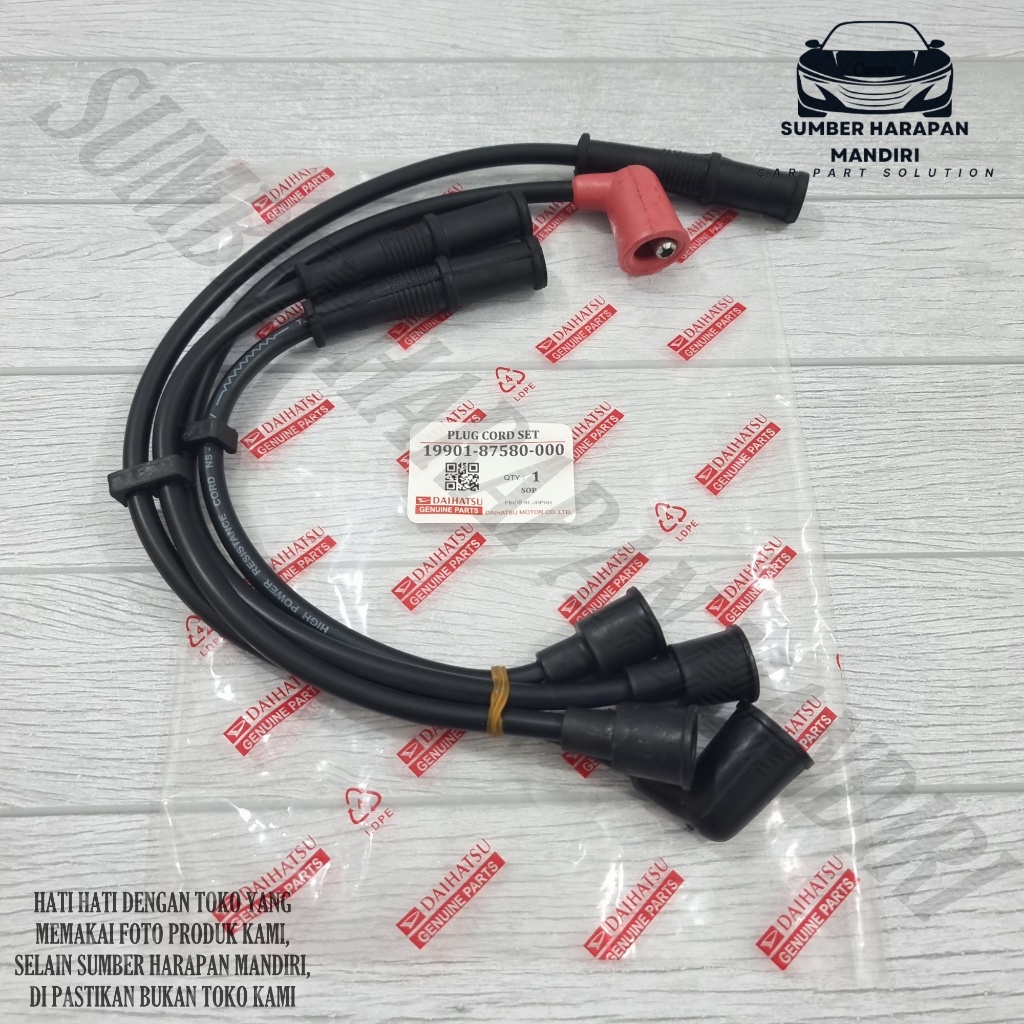 Kabel Busi Set Espass S88 Zebra 1.0cc 1000cc Original 19901-87580