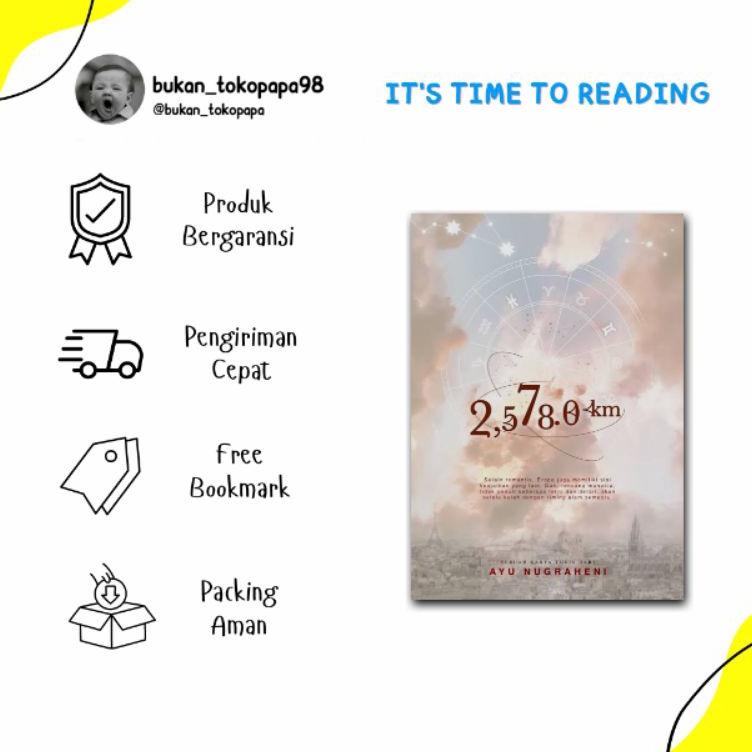 Novel 2578 km  Ayu Nugraheni ART Z3E8
