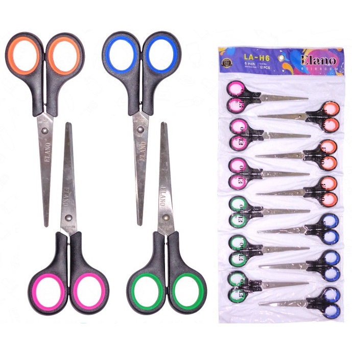 

12 PCS GUNTING TANGGUNG TAJAM MURAH EMIGO MONTANA VOXY ART P9O1