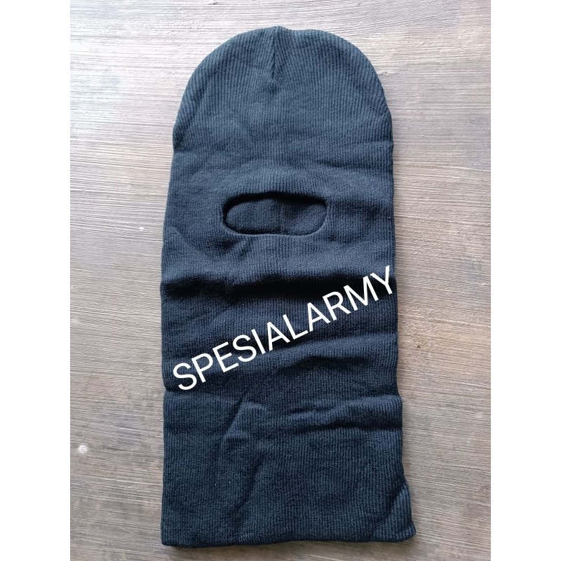 SEBO / KERPUS HITAM POLOS ASLI JATAH TNI