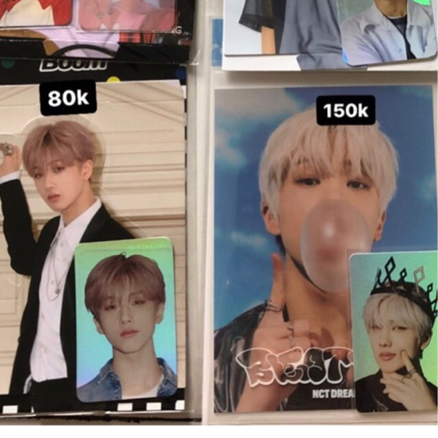 PC JISUNG HOLO BEATBOX MD SET PAIR HOL WE BOOM JISUNG