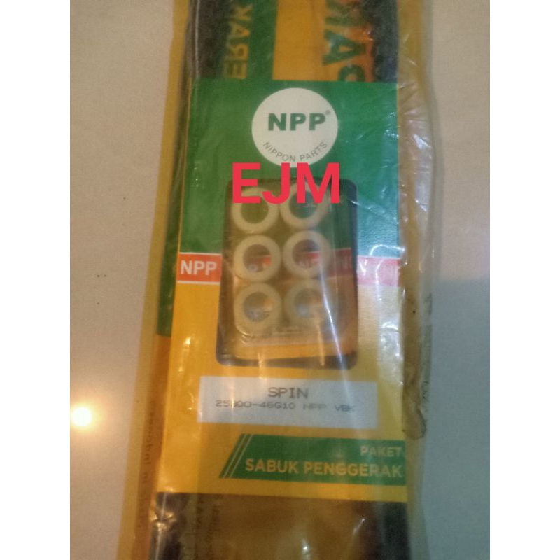 V BELT KIT SPIN 125 NPP