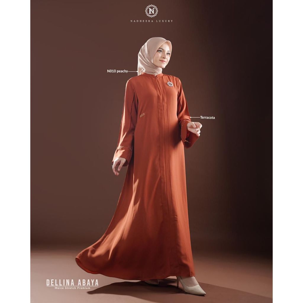COD | Abaya modern 2024 | DELLINA ABAYA | Nadheera Luxury terbaru | abaya gamis