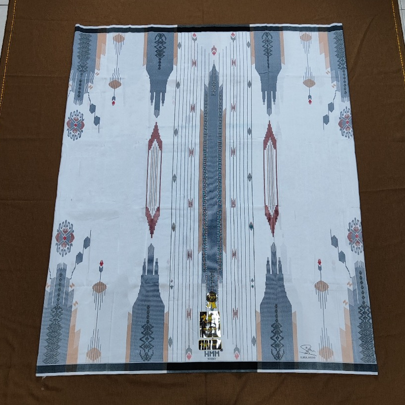 HMM SARUNG PUTIH POLOS JUMBO