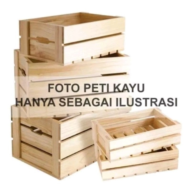 

Extra Packingan Kayu Tambahan Extra Packingan Kayu Buat yang Khawatir Pesanannya Pecah