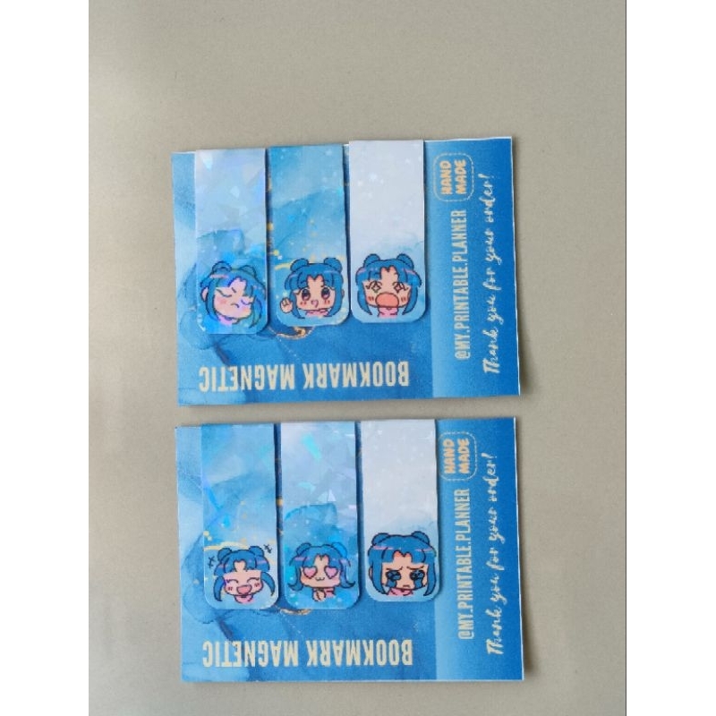 

Pembatas Buku Magnet (Bookmark Magnet) Seri 13
