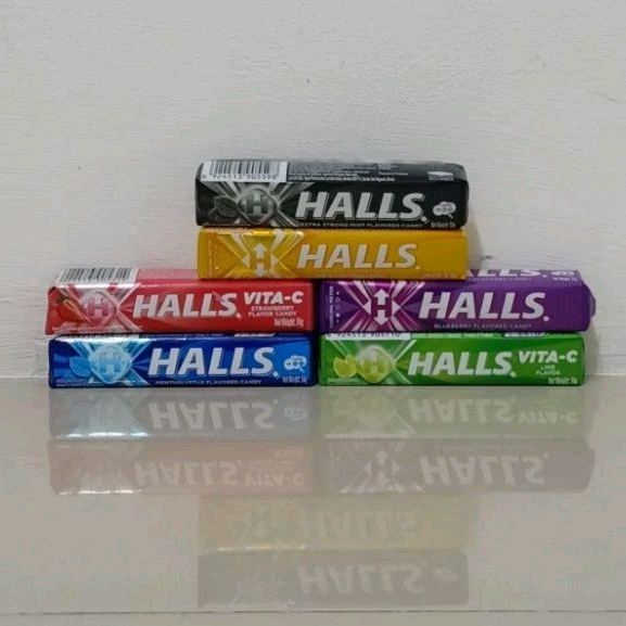 

Permen Candy Halls Stick Sugarfree 34 gr