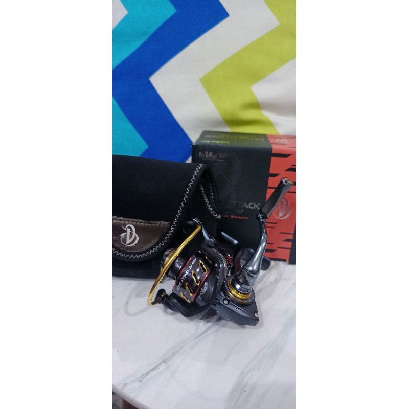 reel Cetus Attack 500 sw bekas seperti baru