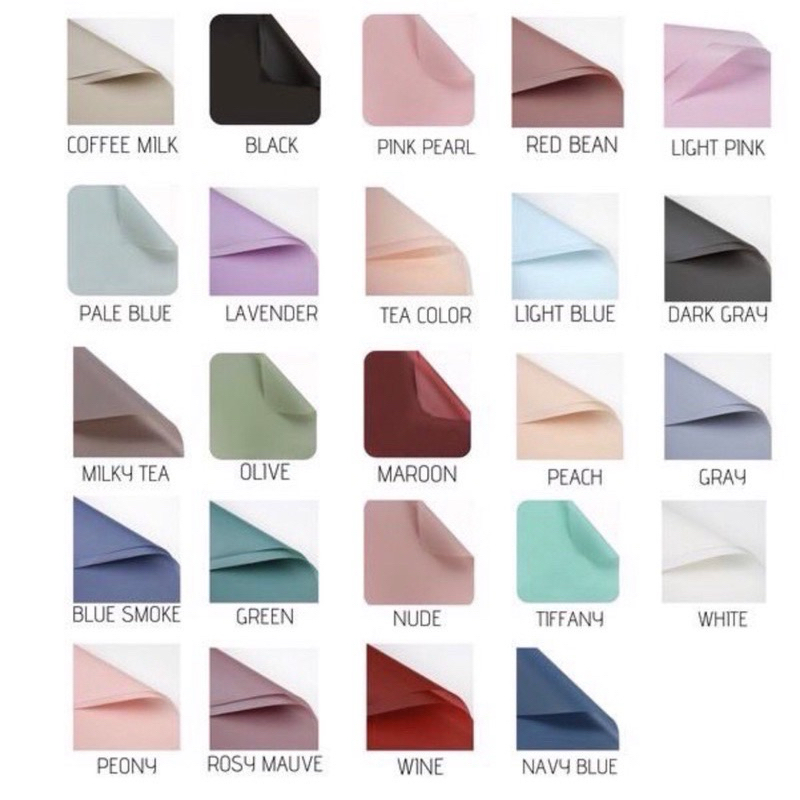 

wrapping paper kertas buket