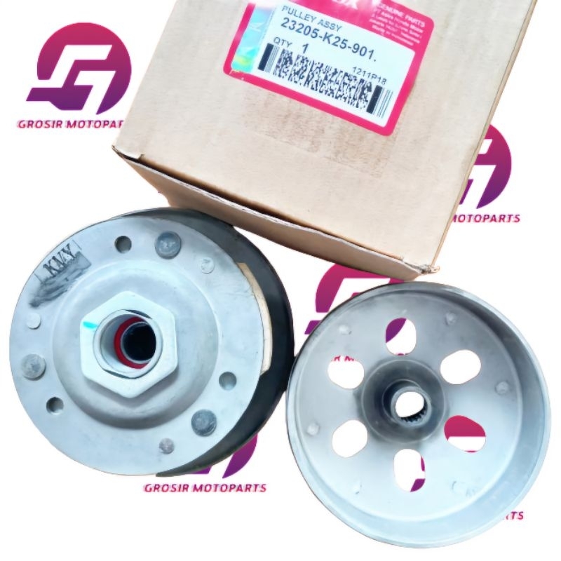 Pully Pulley Assy Face Set Driven Honda BeAT Fi Spacy Fi Scoopy Fi K25