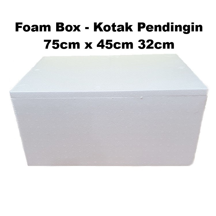 75cm Styrofoam box BESAR Kotak Gabus Box Frozen Food STEREOFOOM BOX Ikan