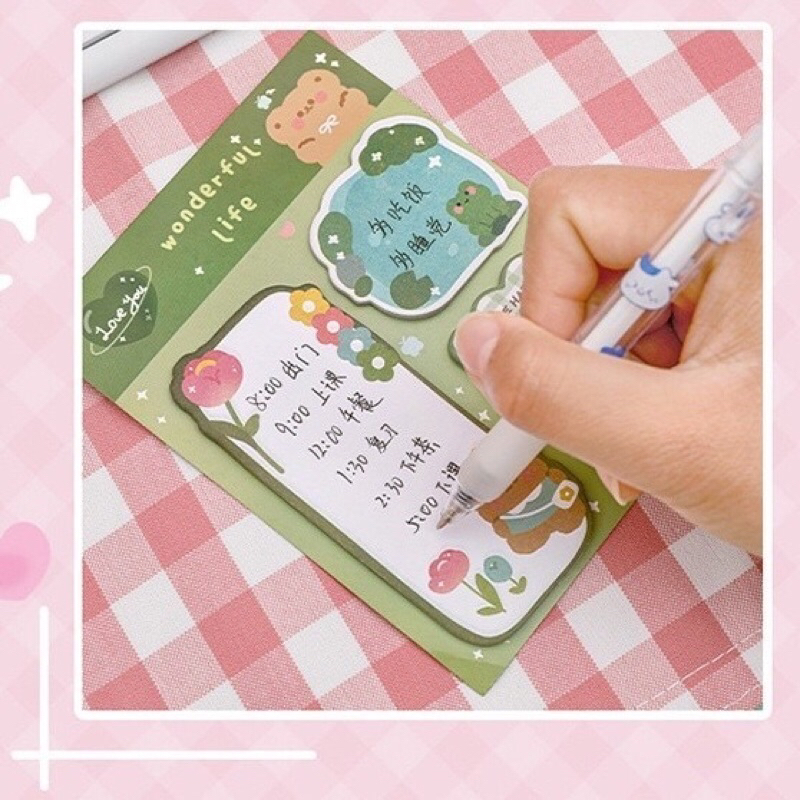 

[TENGGARONG] STICKY NOTES SET CUTE