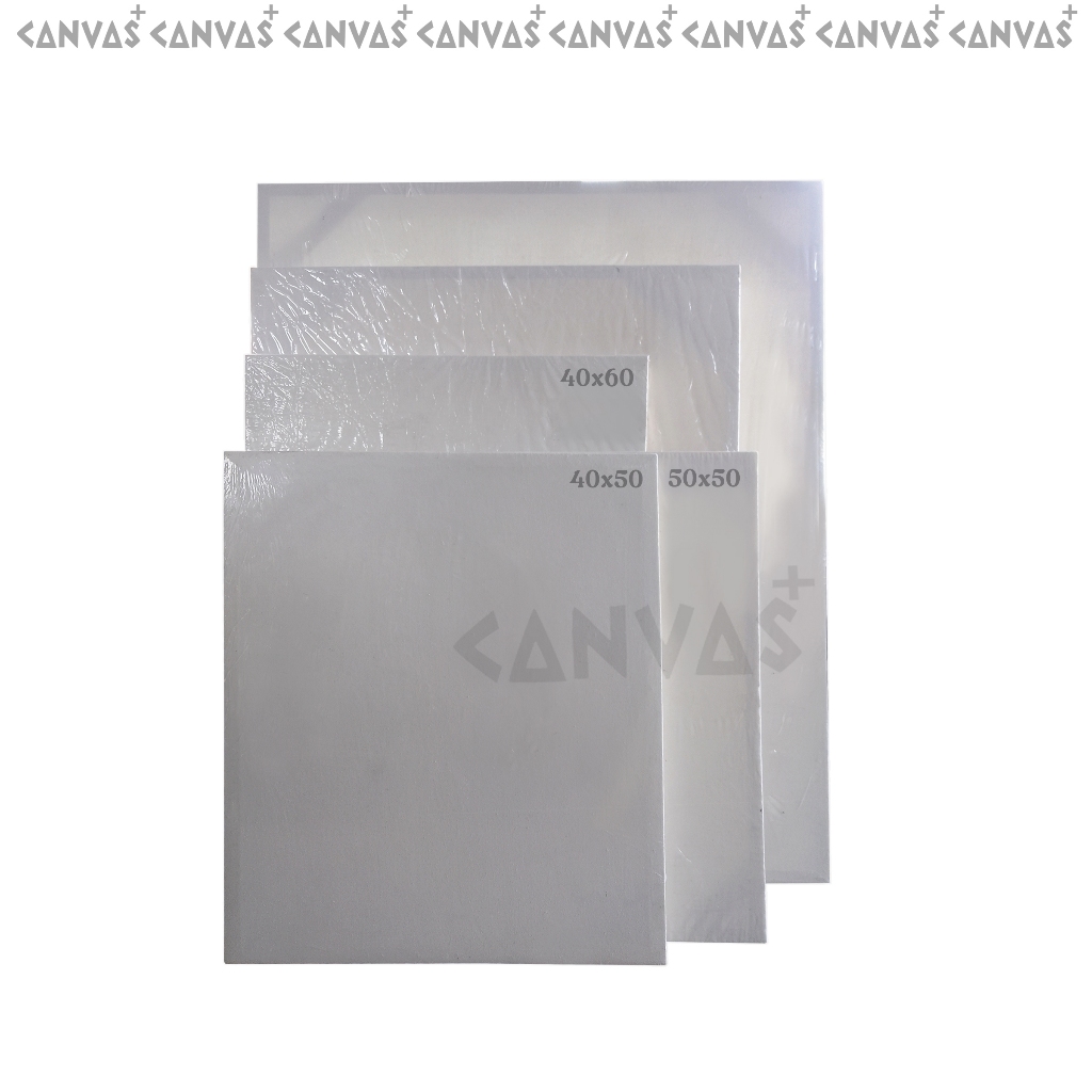 

Kanvas Lukis Ukuran 40x50Cm - 40x60Cm Stretched Putih Polos Murah