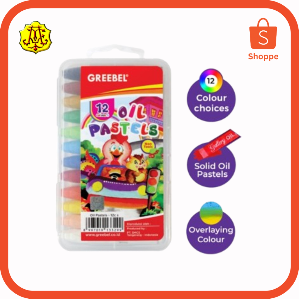 

CRAYON GREBEEL 12 WARNA CASE