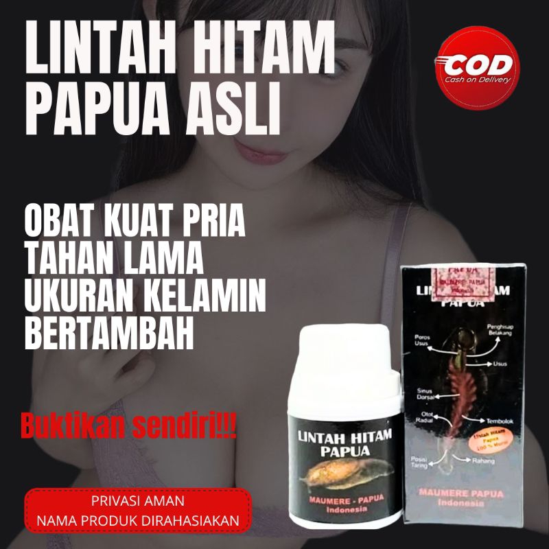 minyak lintah hitam papua asli 100% minyak pembesar penis obat pembesar kelamin pria pembesar alat v