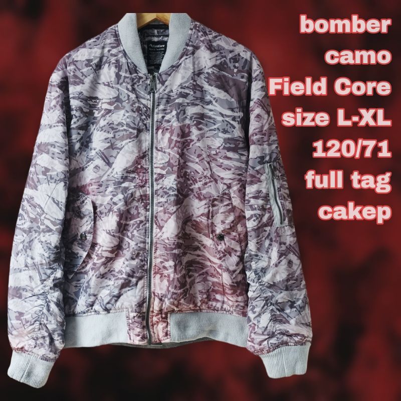 bomber aop camo FIELDCORE outdoor