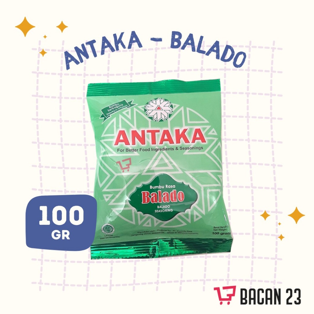 

Antaka Bumbu Rasa Balado (100 Gr) / Bumbu Serbaguna - Bumbu Makanan